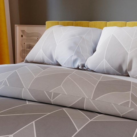 NITTA Komplet pościeli z bawełny satynowej 220x200cm 100100/SAT/000/220200/1