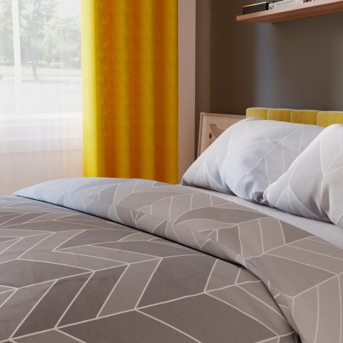 NITTA Komplet pościeli z bawełny satynowej 220x200cm 100100/SAT/000/220200/1