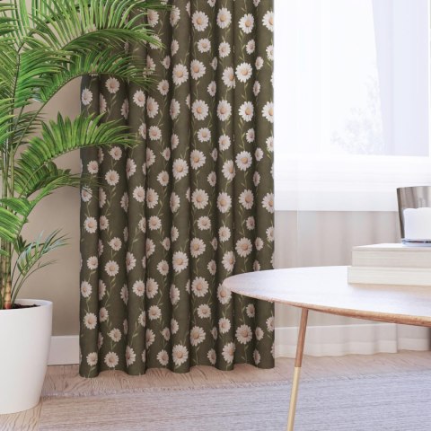 STOKROTKA Tkanina dekoracyjna typu MILAS, szer. 165cm, kolor 002 zielony D00312/MIL/002/165000/1