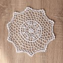 Serweta z ażurem, 25cmx25cm, kolor biały 914166/KSP/001/025025/1