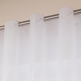 Zazdrostka żakardowa z samym dołem, wys. 50cm, kolor biały 361910/000/001/000050/1