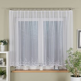 AGNIESZKA Firanka żakardowa gotowa, szerokość 300cm x wysokość 150cm, kolor biały 358991/FBP/001/300150/1