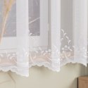 AGNIESZKA Firanka żakardowa gotowa, szerokość 300cm x wysokość 170cm, kolor biały 358991/FBP/001/300170/1