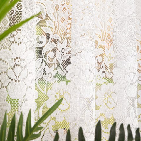 ELA Firanka żakardowa gotowa, 160x300cm, kolor biały 361090/FBL/001/300160/1