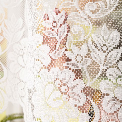 ELA Firanka żakardowa gotowa, 160x400cm, kolor biały 361090/FBL/001/400160/1