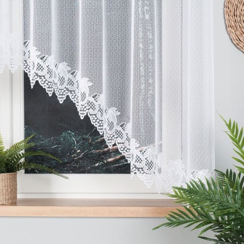ELŻBIETA Firanka żakardowa gotowa, 160x310cm, kolor biały 004164/FBL/001/310160/1