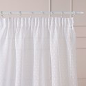 Firana gotowa na taśmie, 250x140cm, kolor biały 424091/FGT/001/140250/1