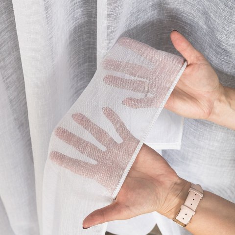 Firanka fantazyjna, wys.150cm, kolor biały z błyskiem 000559/000/001/000150/1