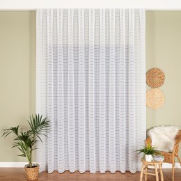 Firanka fantazyjna z ołowianką, wys. 300cm, kolor biały 424088/OLO/001/000300/1