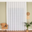 Firanka fantazyjna z ołowianką, wys. 300cm, kolor biały 424118/OLO/001/000300/1