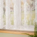 Firanka żakardowa ze wzorem po całości, wys. 155cm, kolor biały 022130/000/001/000155/1