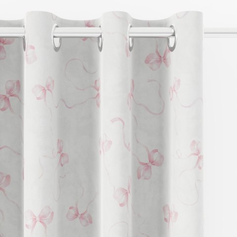 KOKARDY Tkanina dekoracyjna typu MILAS, szer. 165cm, kolor 013 pastelowo-różowy D00372/MIL/013/165000/1