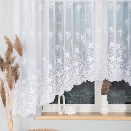 MARZENA Firanka żakardowa gotowa, 160x500cm, kolor biały 023400/FBL/001/500160/1