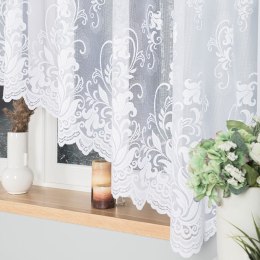 MARZENA Firanka żakardowa gotowa, 160x500cm, kolor biały 023400/FBL/001/500160/1