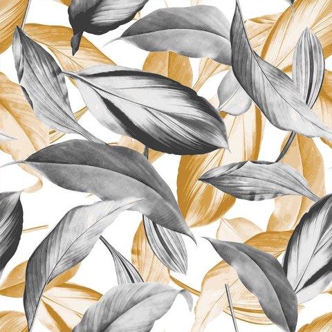 PERUGA Tkanina dekoracyjna typu MILAS, szer. 165cm, kolor 008 musztardowy D00008/MIL/008/165000/1