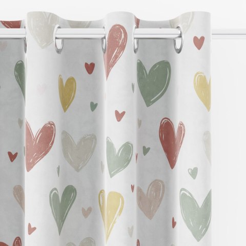 SERDUSZKA Tkanina dekoracyjna typu MILAS, szer. 165cm, kolor biały D00375/MIL/001/165000/1