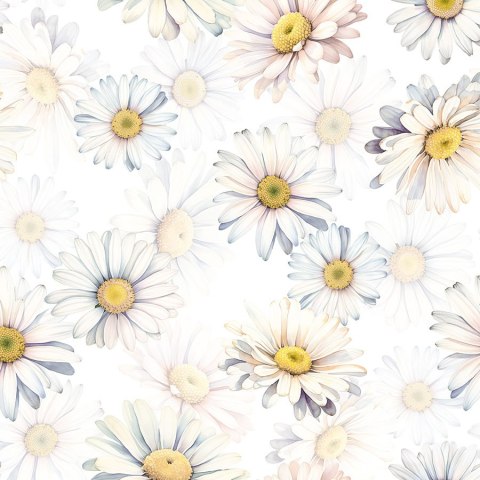 STOKROTKI Tkanina dekoracyjna NINA WODOODPORNA, szer. 160cm, kolor biały D00206/NIW/001/160000/1