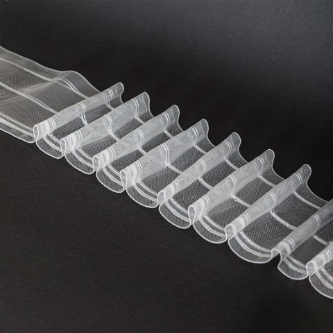 Taśma C1160M OŁÓWEK na karnisz 1:2, szer. 10cm, transparentna TASMAY/ZP5/P02/010000/1