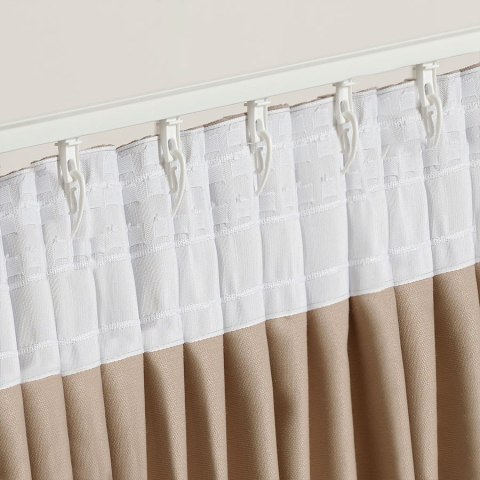 Taśma C2865 OŁÓWEK 1:2, szer. 10cm, biała TASMAY/T16/200/010000/1