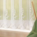 Zazdrostka żakardowa panelowa, wys. 80cm, kolor biały 023428/000/001/000080/1