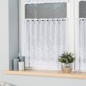 Zazdrostka żakardowa, wys. 50cm, kolor biały 043233/000/001/000050/1
