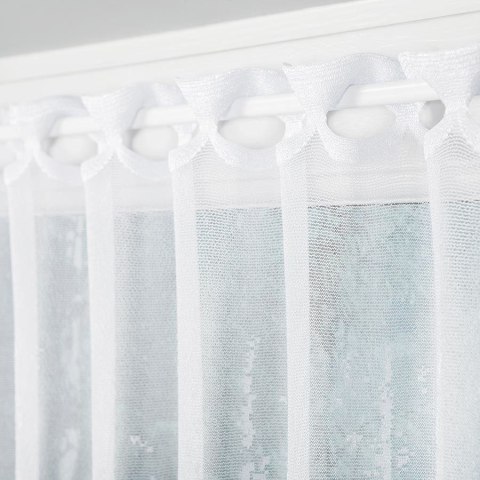 Zazdrostka żakardowa, wys. 50cm, kolor biały 043233/000/001/000050/1