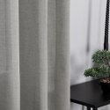 BASIC Zasłona gotowa na przelotkach, 300x145cm, kolor 002 szary TD0005/ZGP/002/145300/1