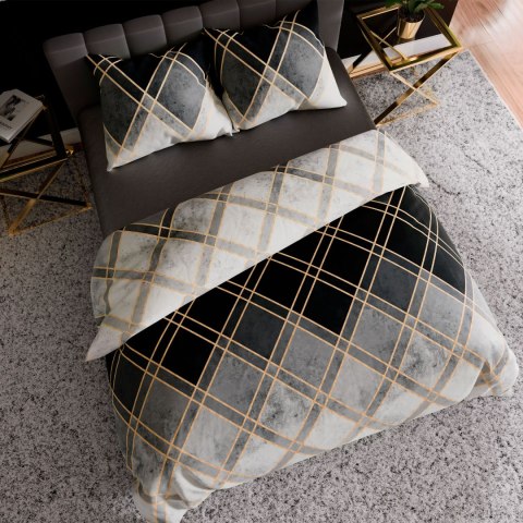 CINDERA Komplet pościeli z bawełny satynowej 220x200cm 100101/SAT/000/220200/1