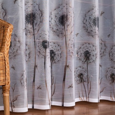 DMUCHAWCE Firanka żakardowa 023426, wys. 220cm, kolor biały D00307/000/001/000220/1