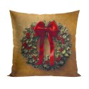 ELEGANCKA GIRLANDA Poszewka dekoracyjna VELVET, 40x40cm, kolor 014 złoto-brązowy PBN340/POP/014/040040/1