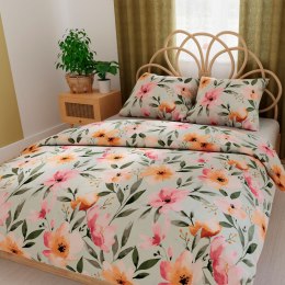 FLORALIS Komplet pościeli z bawełny satynowej 160x200cm 100103/SAT/000/160200/1