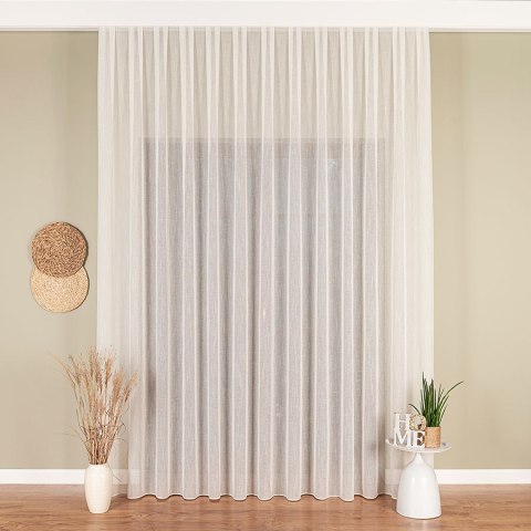 Firanka fantazyjna, wys. 300cm, kolor 012 kremowy 015597/000/012/000300/1