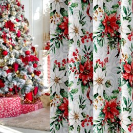 GWIAZDA BETLEJEMSKA Tkanina dekoracyjna NINA WODOODPORNA, szer. 160cm, kolor biały DBN343/NIW/001/160000/1