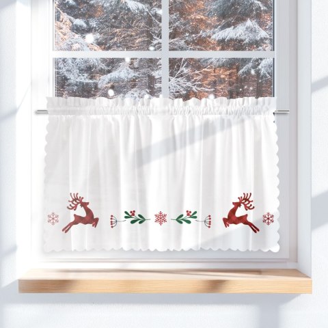 JELONKI, KRATA PATCHWORK Zazdrostka Microfibra,40x100cm, kolor biały z barwnym wzorem PBN350/ZAZ/001/100040/1