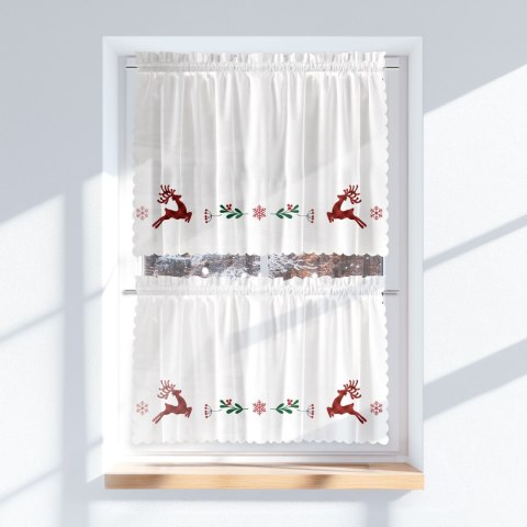 JELONKI, KRATA PATCHWORK Zazdrostka Microfibra, 60x100cm, kolor biały z barwnym wzorem PBN350/ZAZ/001/100060/1