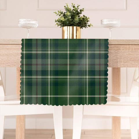 KRATA JAMILA Tkanina dekoracyjna NINA WODOODPORNA, szer. 160cm, kolor zielony DBN348/NIW/002/160000/1