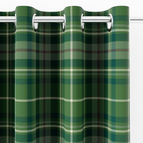 KRATA JAMILA Tkanina dekoracyjna NINA WODOODPORNA, szer. 160cm, kolor zielony DBN348/NIW/002/160000/1