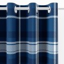 KRATA KADENA Tkanina dekoracyjna NINA WODOODPORNA, szer. 160cm, kolor granatowy DBN349/NIW/007/160000/1