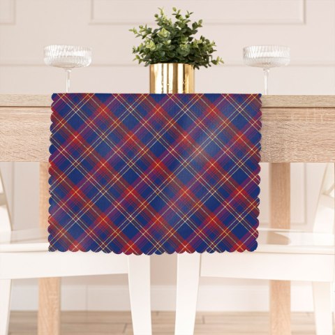 KRATA TIGA Tkanina dekoracyjna NINA WODOODPORNA, szer. 160cm, kolor czerwony DBN352/NIW/003/160000/1