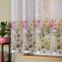 KWIATOWA ŁĄKA Firanka żakardowa 023426, wys. 170cm, kolor biały D00308/000/001/000170/1