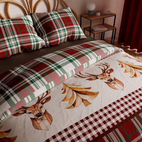 MERRY Komplet pościeli z bawełny satynowej 220x200cm 100109/SAT/000/220200/1