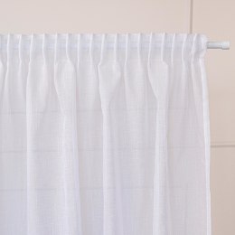 NALA Firana gotowa na taśmie, 240x140cm, kolor biały 002022/ZGT/001/140240/1