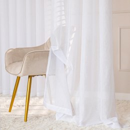 NALA Firana gotowa na taśmie, 240x140cm, kolor biały 002022/ZGT/001/140240/1