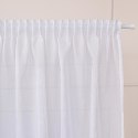 NALA Firana gotowa na taśmie, 260x140cm, kolor biały 002022/ZGT/001/140260/1
