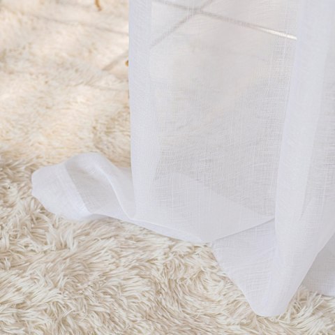 NALA Firana gotowa na taśmie, 260x140cm, kolor biały 002022/ZGT/001/140260/1