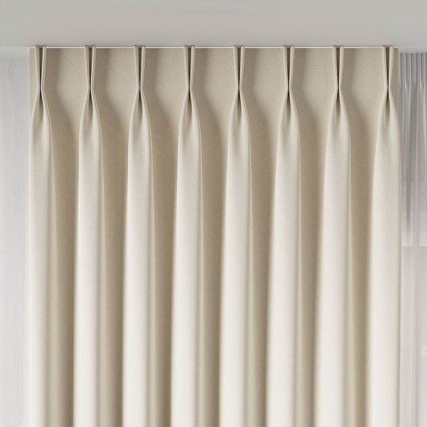 SERINA Tkanina dekoracyjna, wys. 300cm, kolor 018 jasny kremowy 318744/TDP/018/000300/1