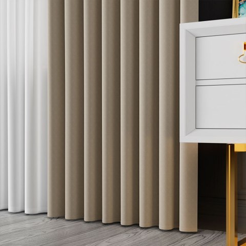 SERINA Tkanina dekoracyjna, wys. 300cm, kolor 029 jasny beżowy 318744/TDP/029/000300/1