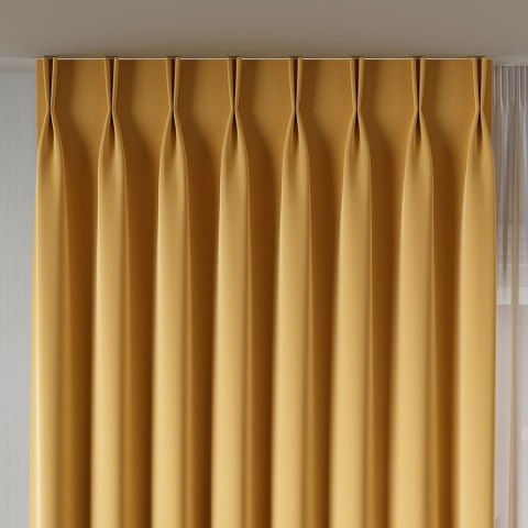 SERINA Tkanina dekoracyjna, wys. 300cm, kolor 031 jasny żółty 318744/TDP/031/000300/1