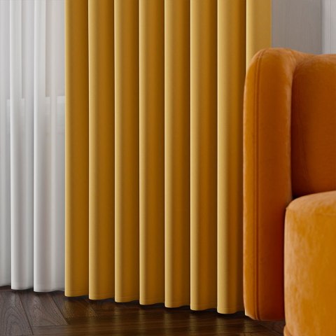 SERINA Tkanina dekoracyjna, wys. 300cm, kolor 032 żółty 318744/TDP/032/000300/1