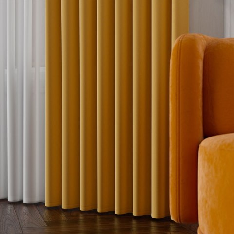 SERINA Tkanina dekoracyjna, wys. 300cm, kolor 033 szafranowy 318744/TDP/033/000300/1